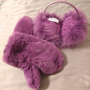 Ear muffs and mittens